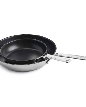 Sæt Med Stegepander 20 Cm   28 Cm  Rustfrit Stål