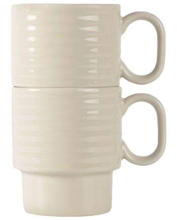 Sagaform Coffee   More Kaffekop  -pak  Beige