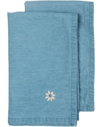 Sagaform Eden Denim Serviet  -pak  Blå
