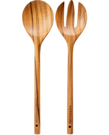Salatbestik 34   Cm  Teak