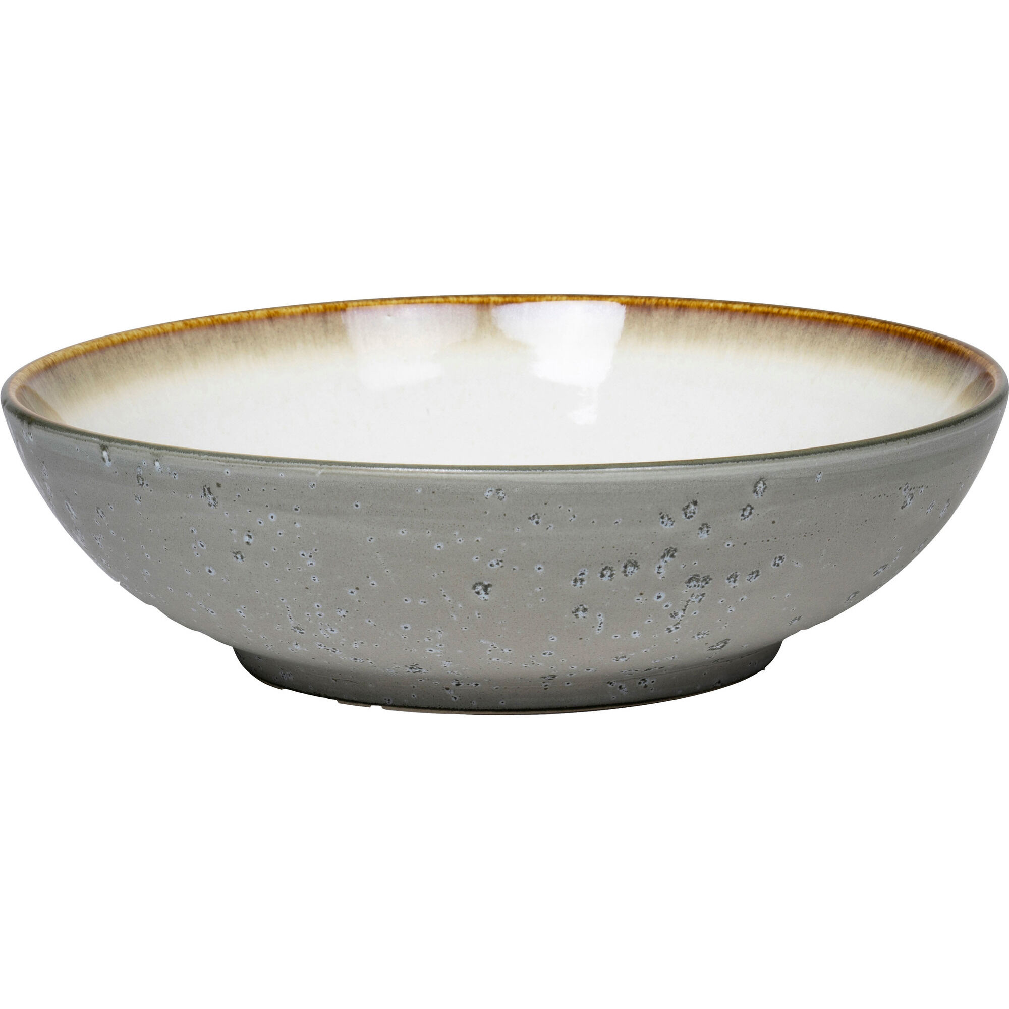 Salatskål 24 Cm Grå Creme