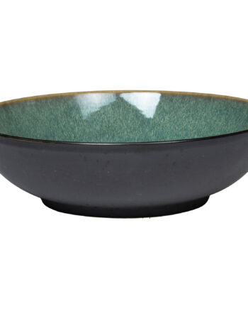Salatskål 24 Cm Sort Grøn