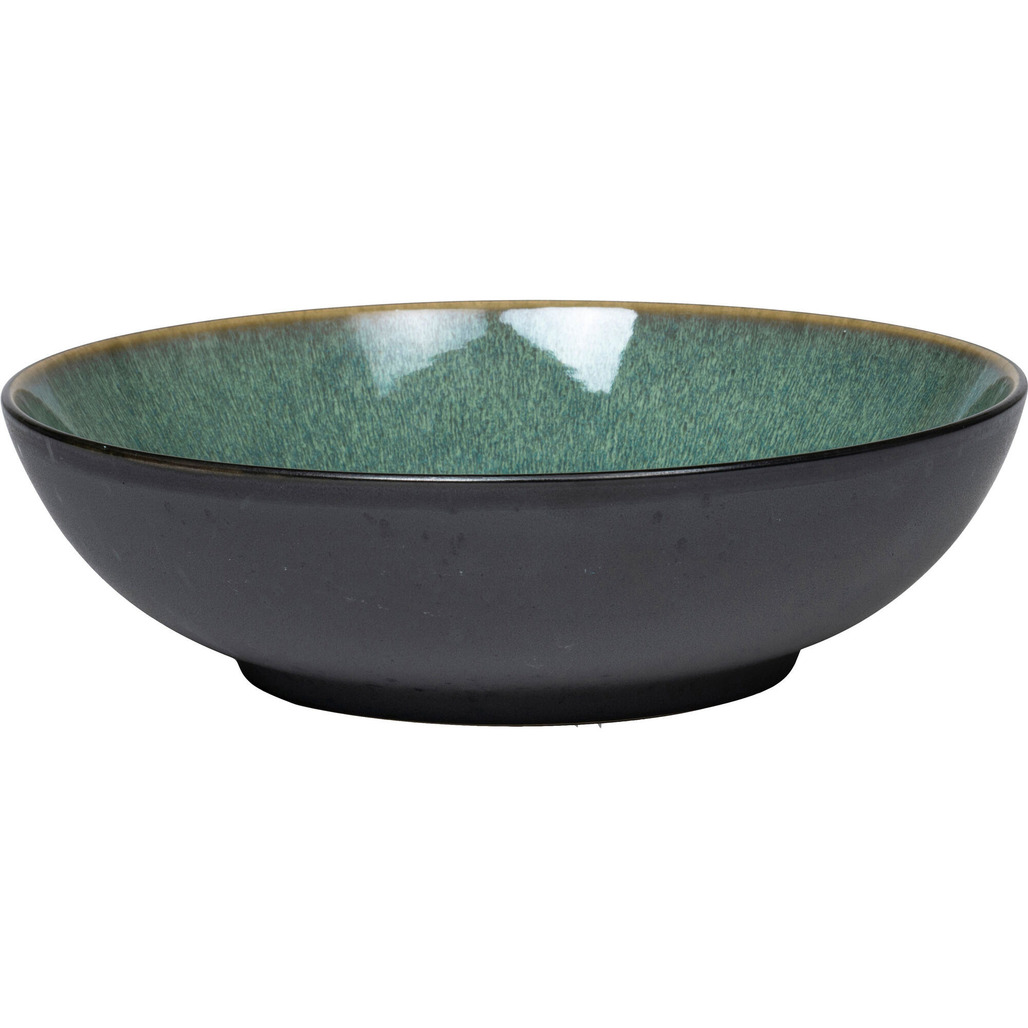 Salatskål 24 Cm Sort Grøn