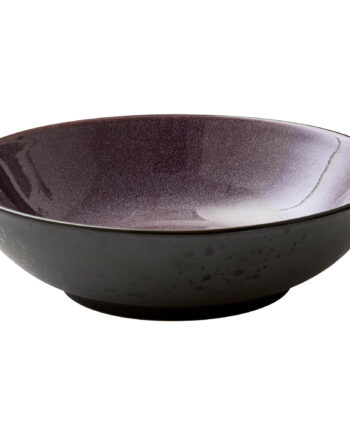 Salatskål 24 Cm Sort Lilla