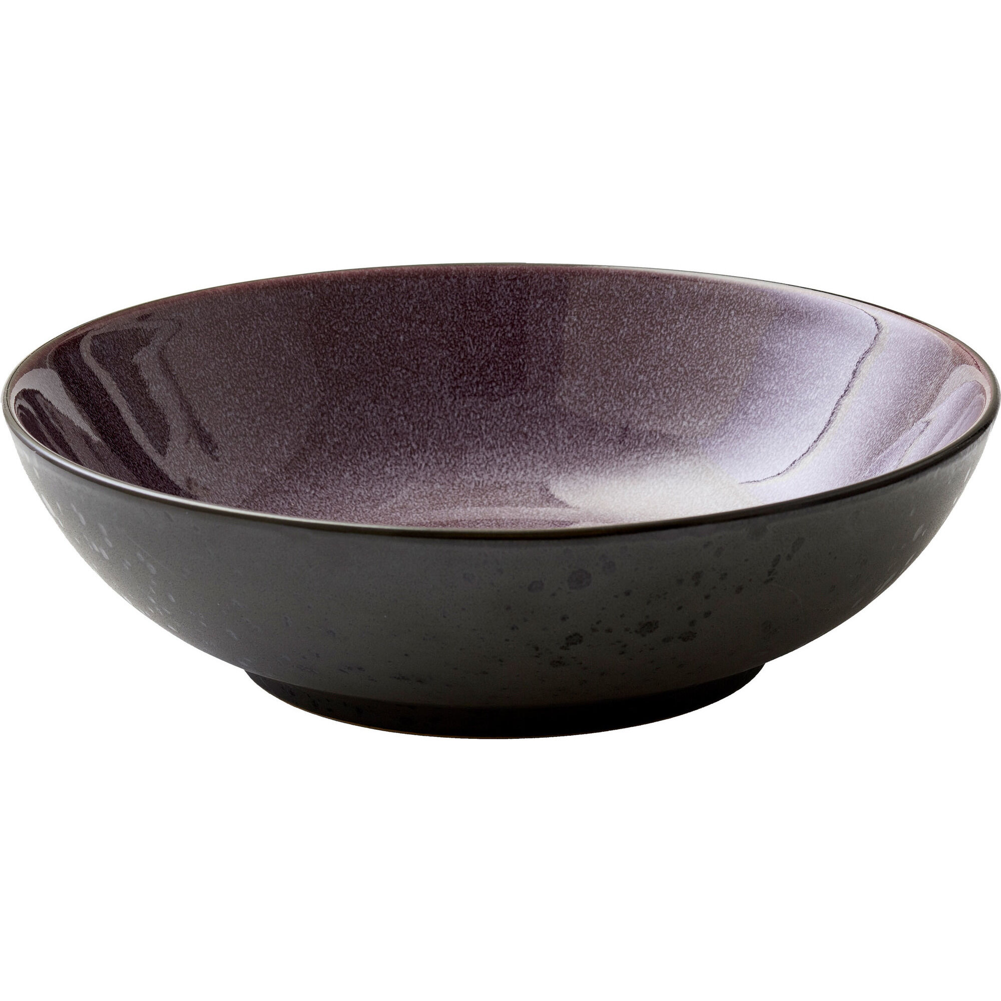 Salatskål 24 Cm Sort Lilla
