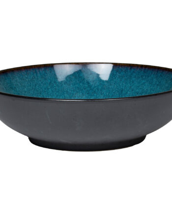 Salatskål 24 Cm Sort Mørkeblå