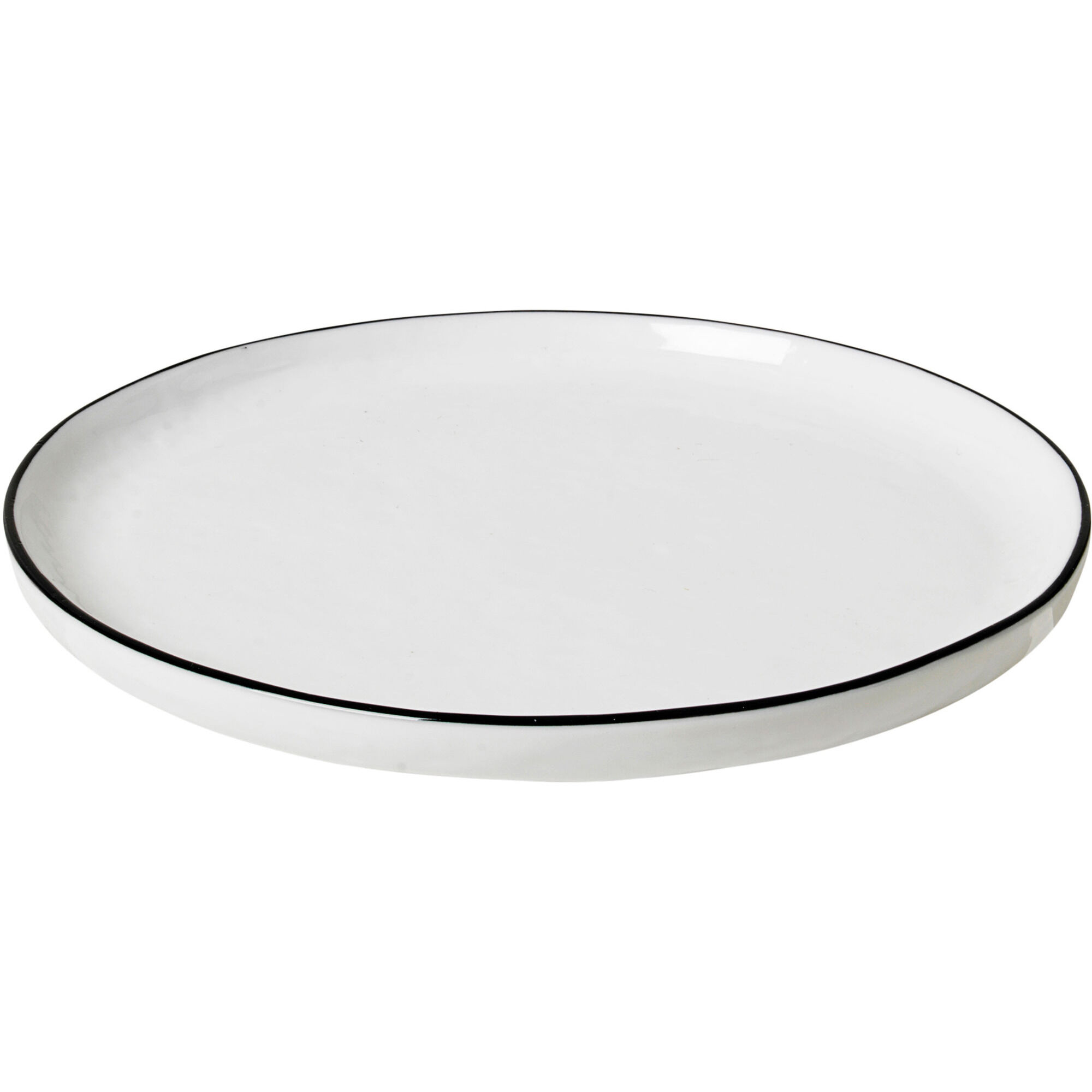 39 Salt 39 Håndlavet Desserttallerken Porcelæn