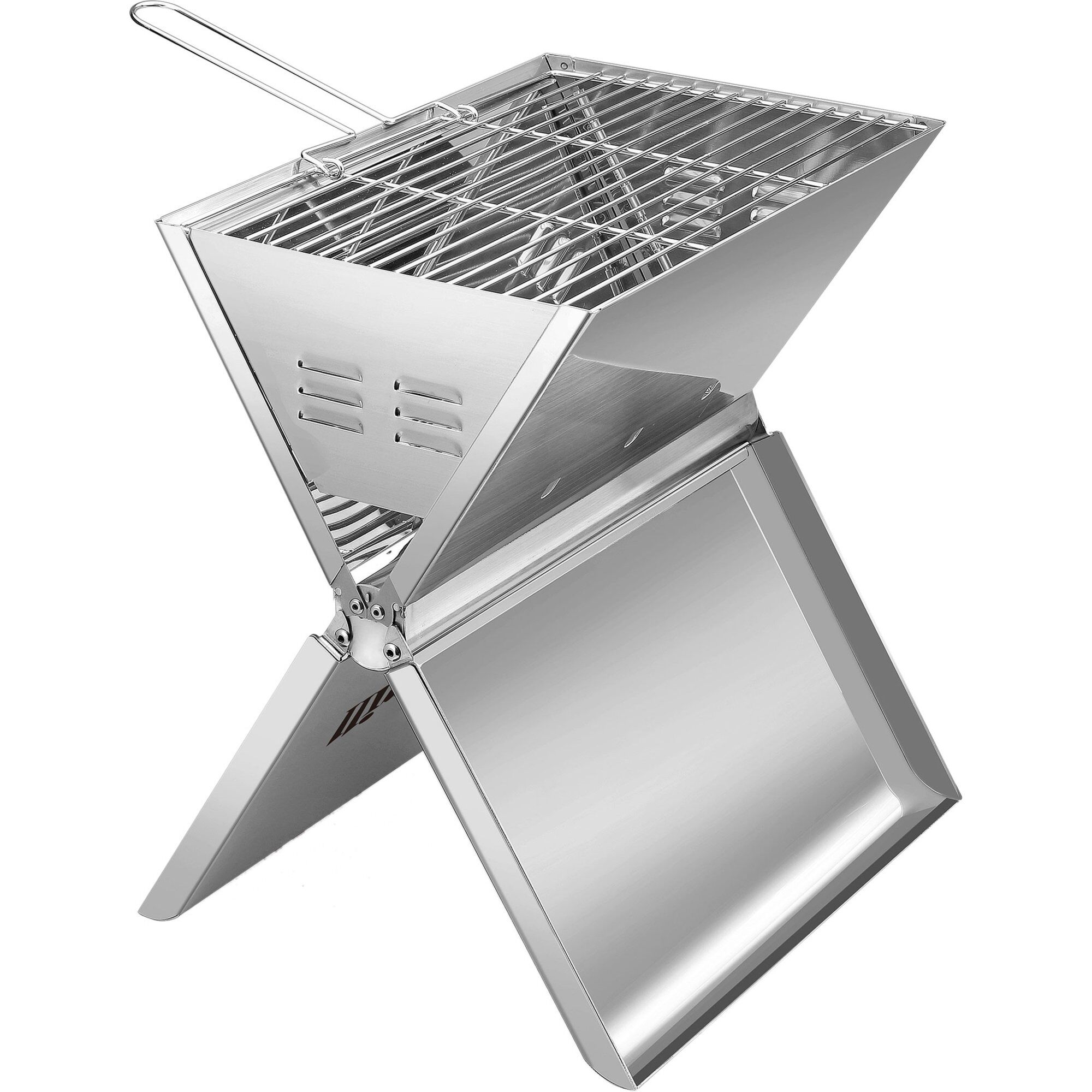 Sammenklappelig Grill 36 26 Cm Rustfrit Stål