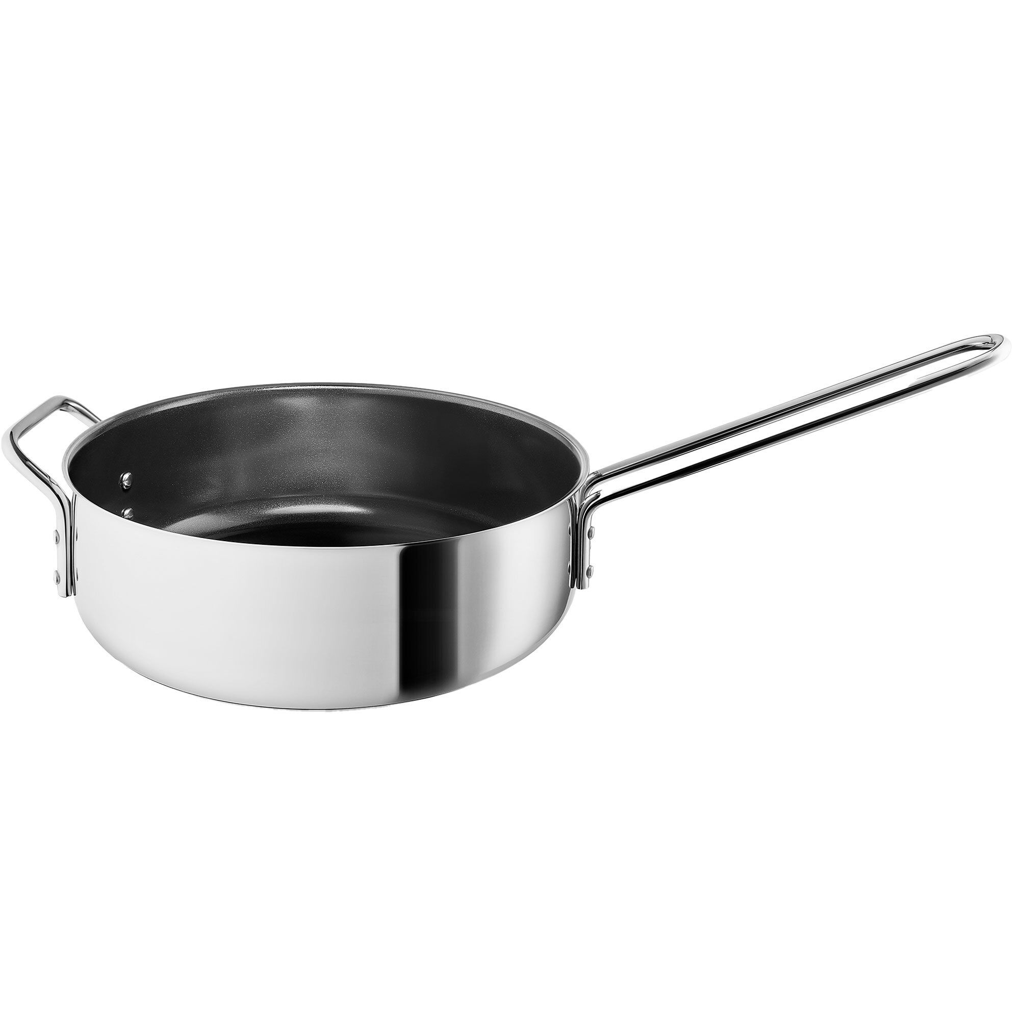 Sauterpande Keramisk Slip-letâ 24 Cm Rustfrit Stål