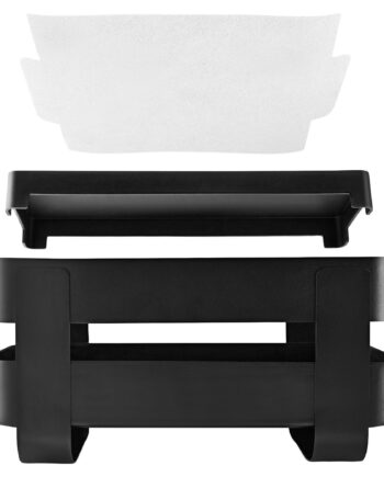 Selvvandende Herb Organiser Stål  Sort