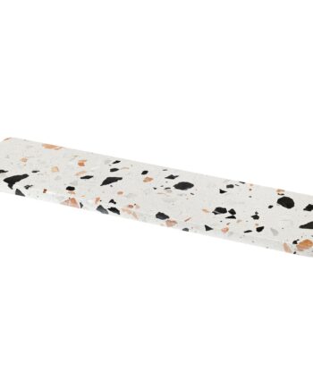 Serve-it Serveringsfad 40 Cm  Hvid Terrazzo