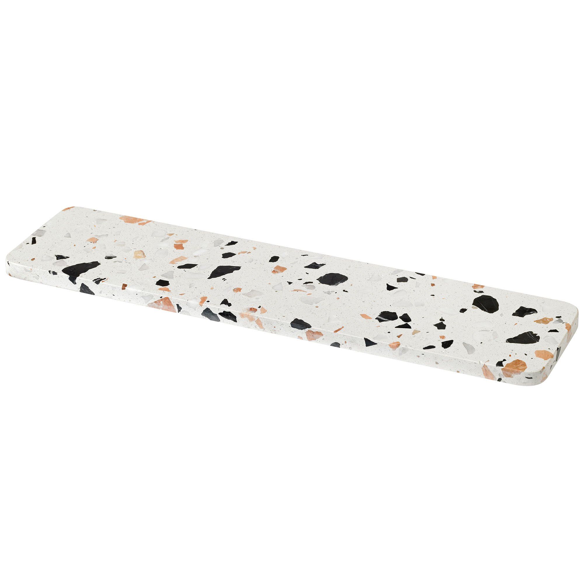 Serve-it Serveringsfad 40 Cm Hvid Terrazzo