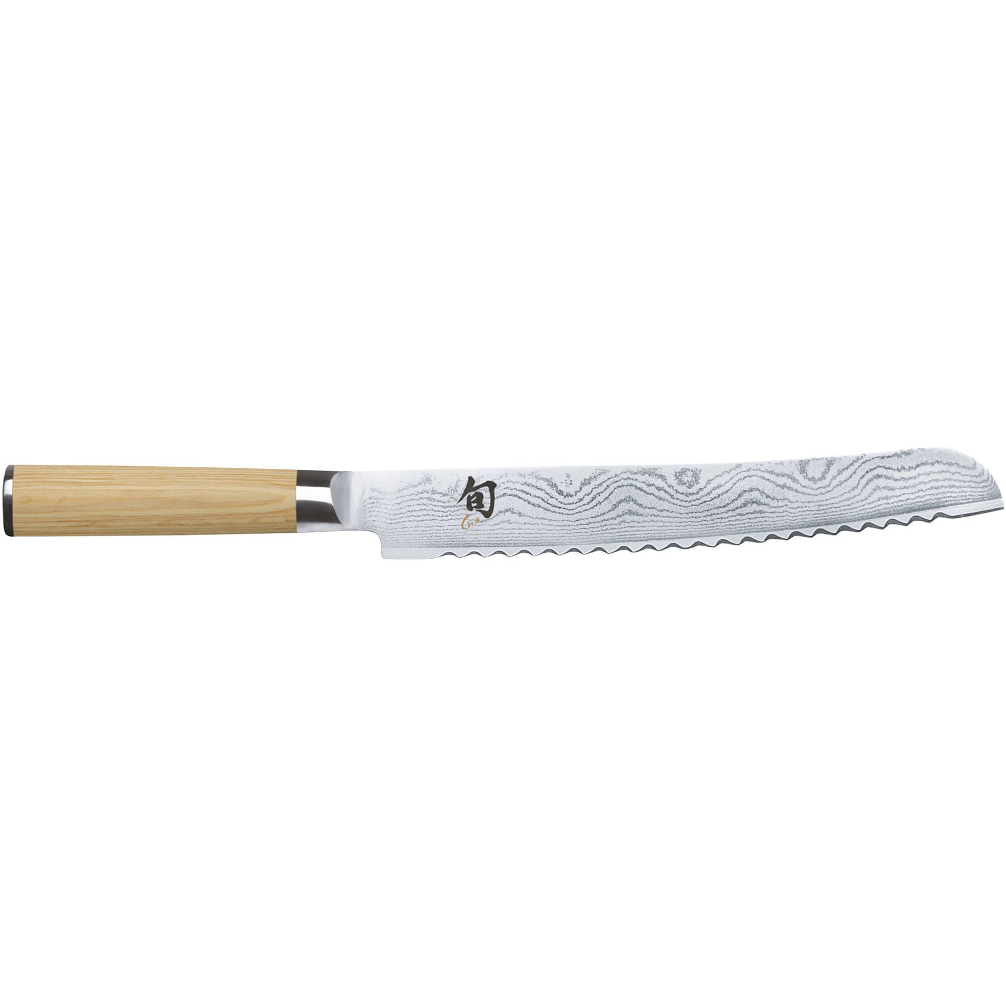 Shun Classic White Brødkniv 23 Cm