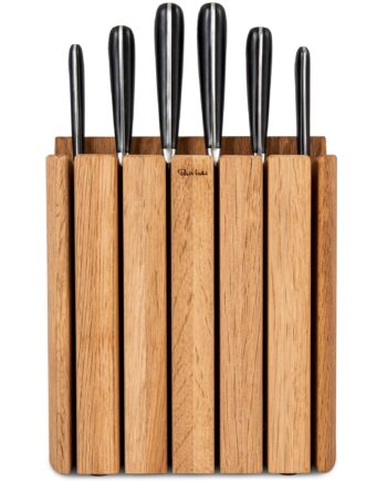 Signature Book Oak Knivblok Med   Knive