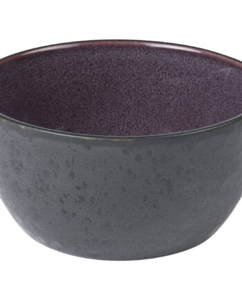 Skål 14 Cm  Sort Og Lilla