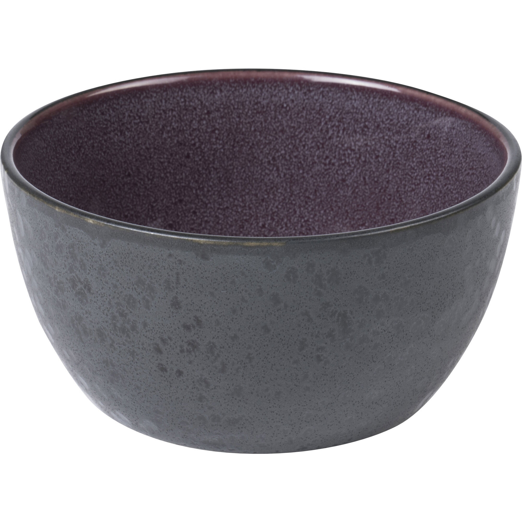 Skål 14 Cm Sort Og Lilla