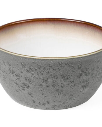 Skål Grå Cremehvid  14 Cm