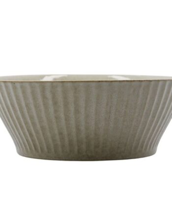 Skål Pleat ø19 Cm  Grå Brun