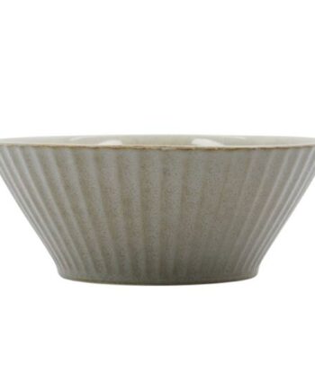 Skål Pleat ø15 Cm  Grå Brun