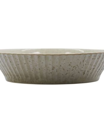 Skål Pleat ø17   Cm  Grå Brun