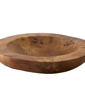 Skål  Stor  Teak