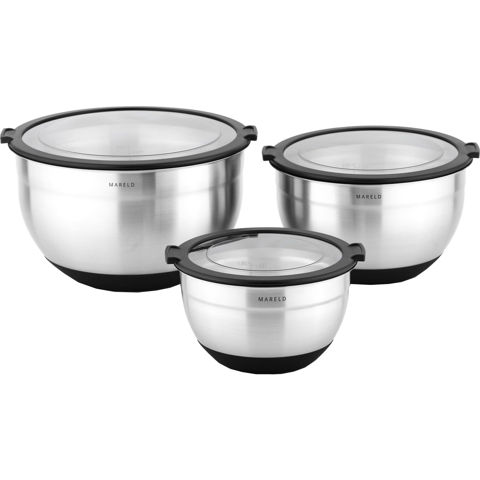 Skåle Rustfrit Stål Stk