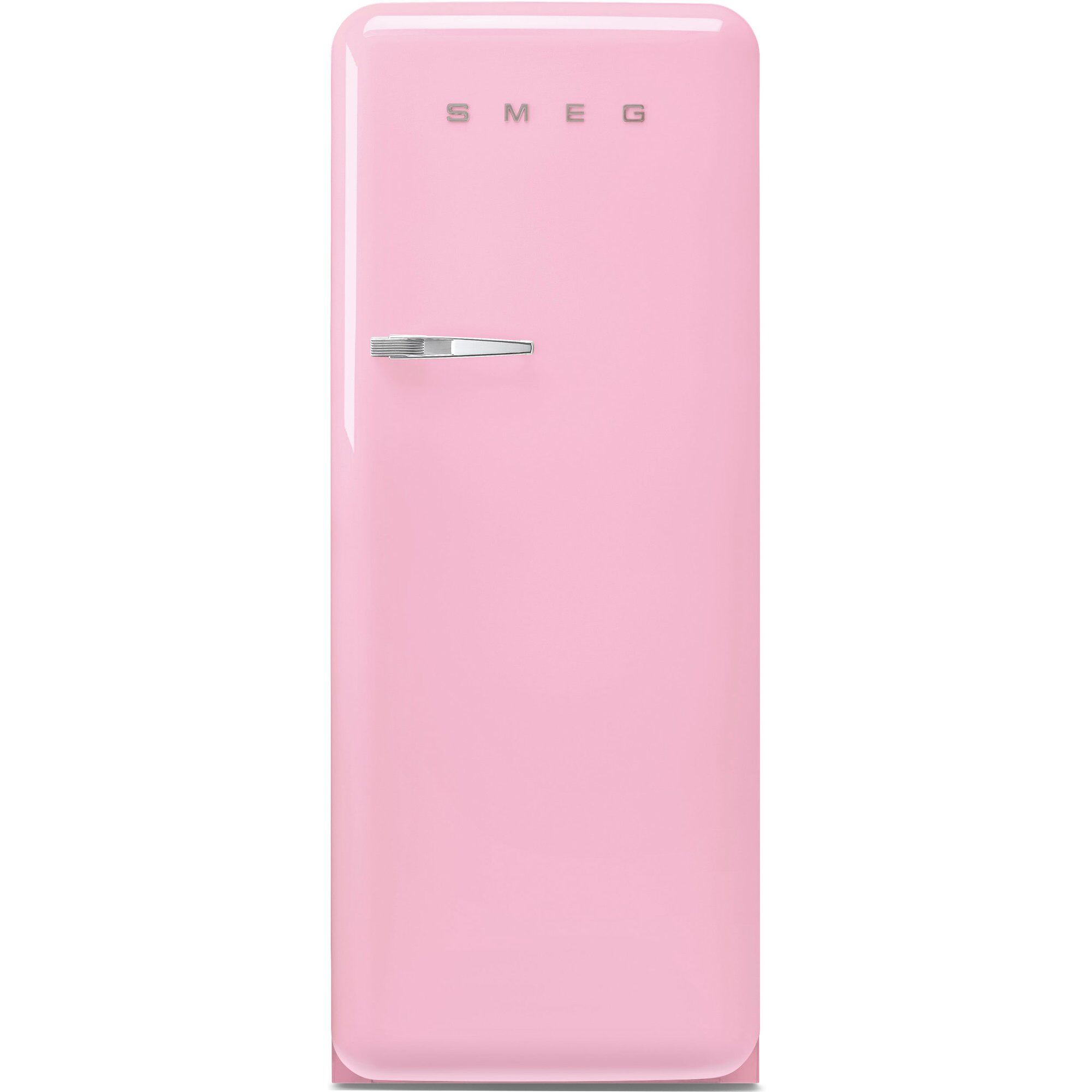 Smeg Fab28rpk6 Køleskab Med Fryser 153 Cm Højrehængt Rosa