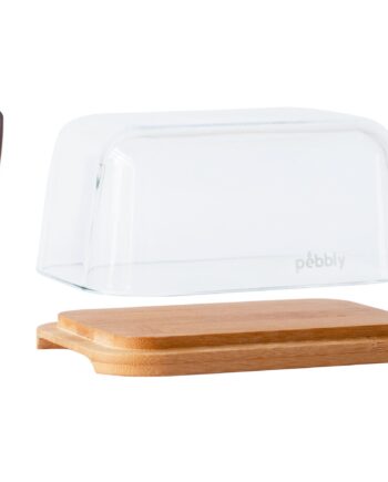 Smørboks Og Smørkniv  Bambus