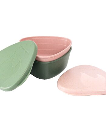 Snapbox Original  -pak  Sandy Green   Dusty Pink