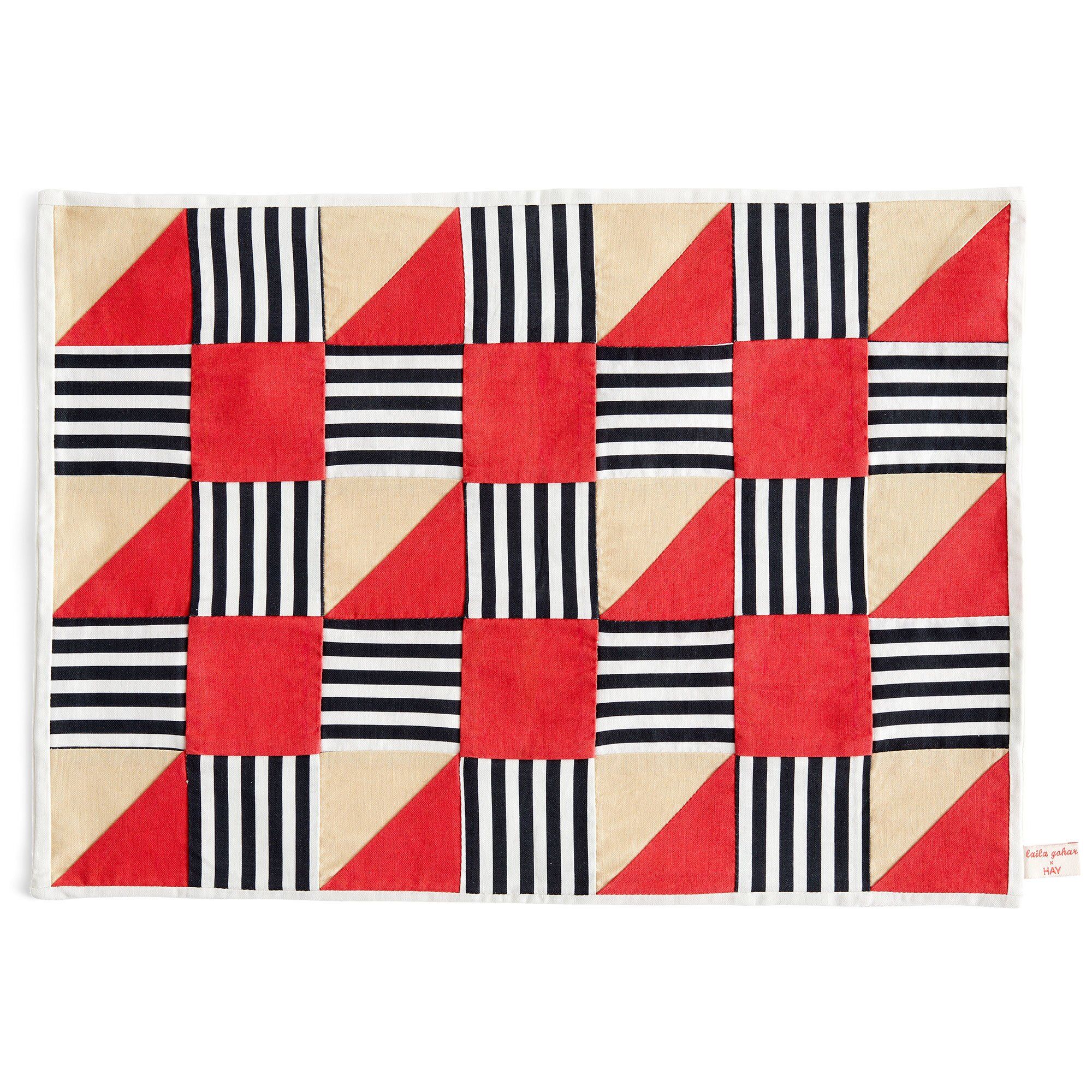 Sobremesa Dækkeserviet Stripe Red