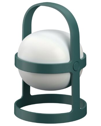 Soft Spot Solar Circular Lampe 18   Cm  Grøn