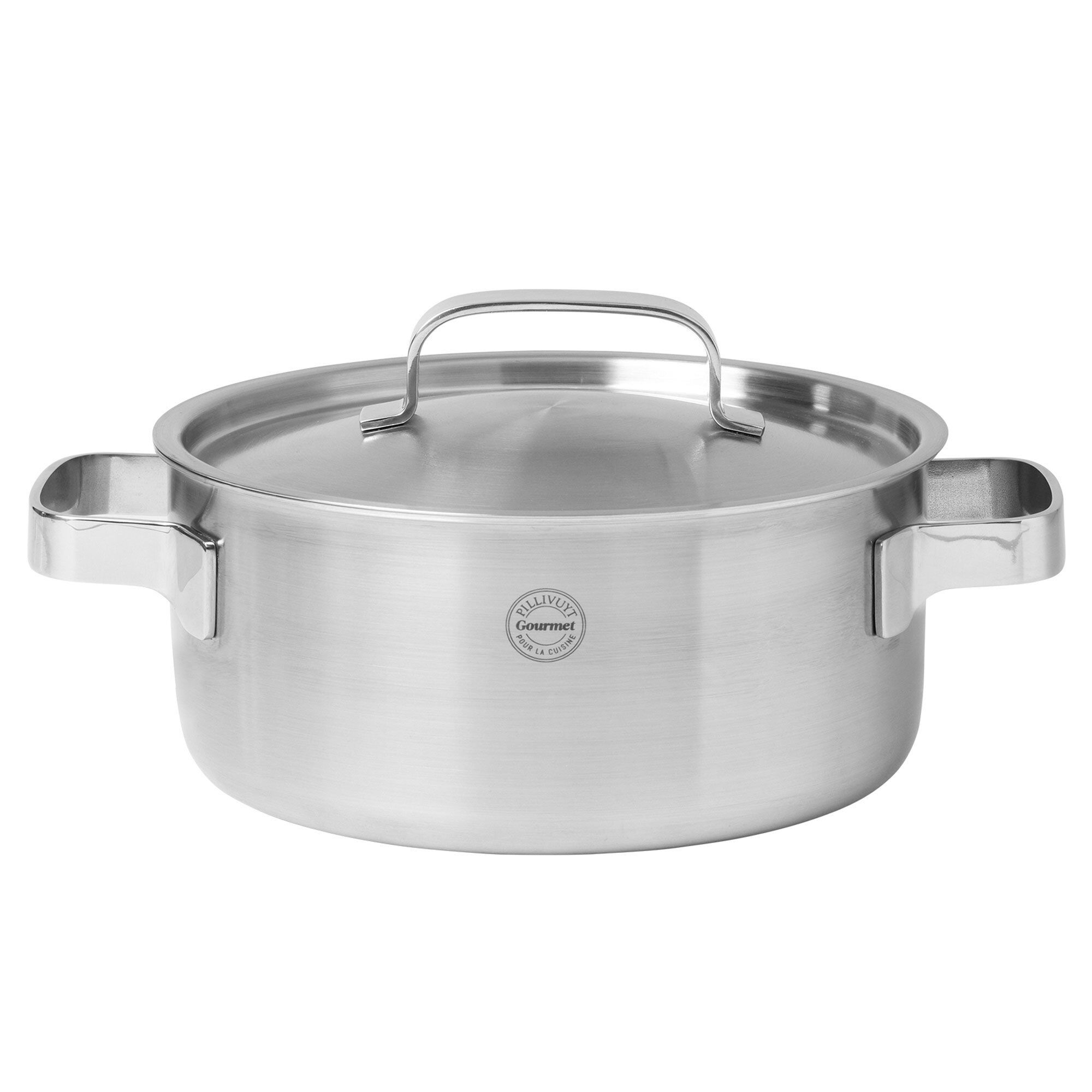 Somme Gryde5 Liter 24 Cm Rustfrit Stål