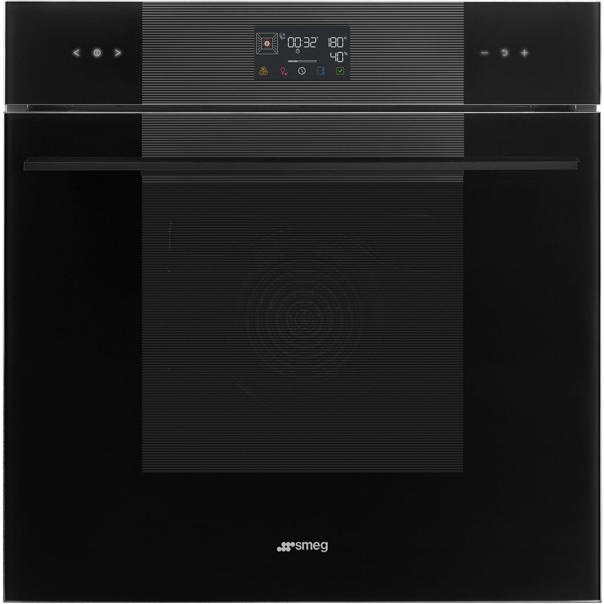 Sop6102s2p Indbygningsovn 68 Liter Sort