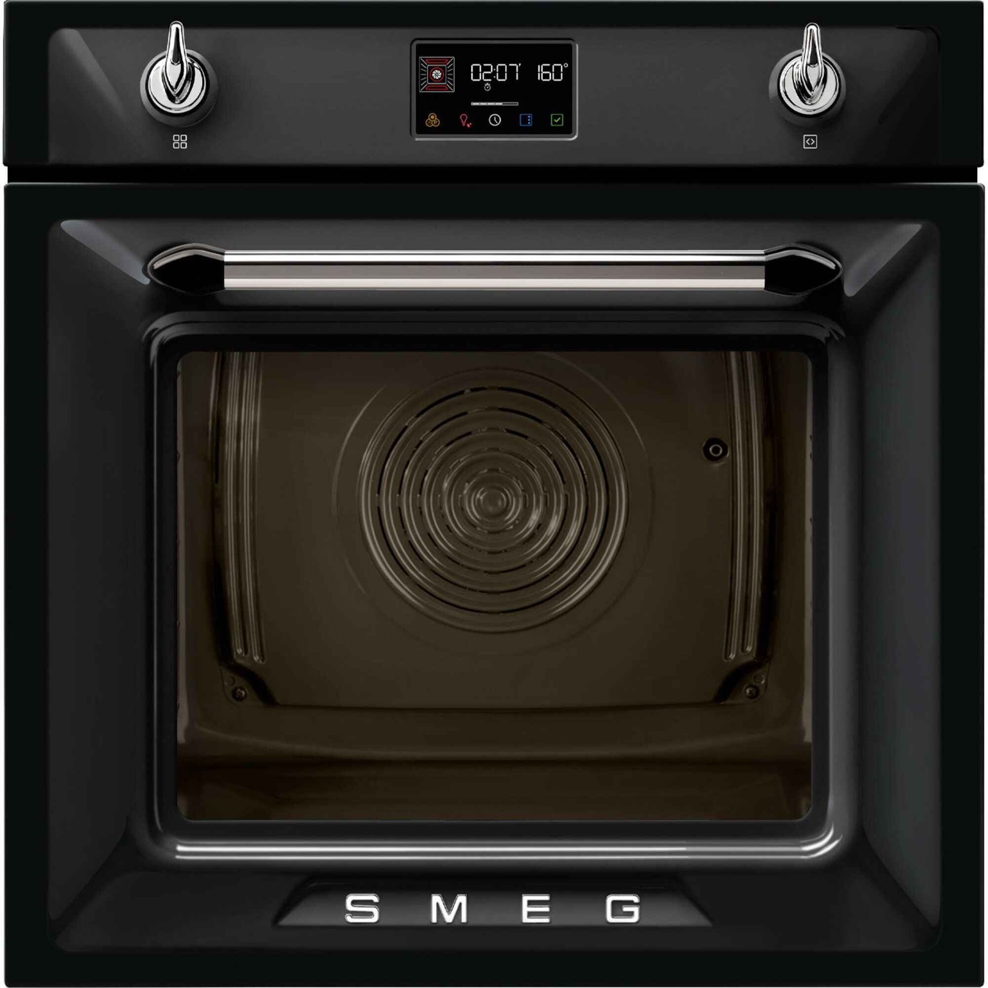 Sop6902s2p Indbygningsovn 68 Liter Sort