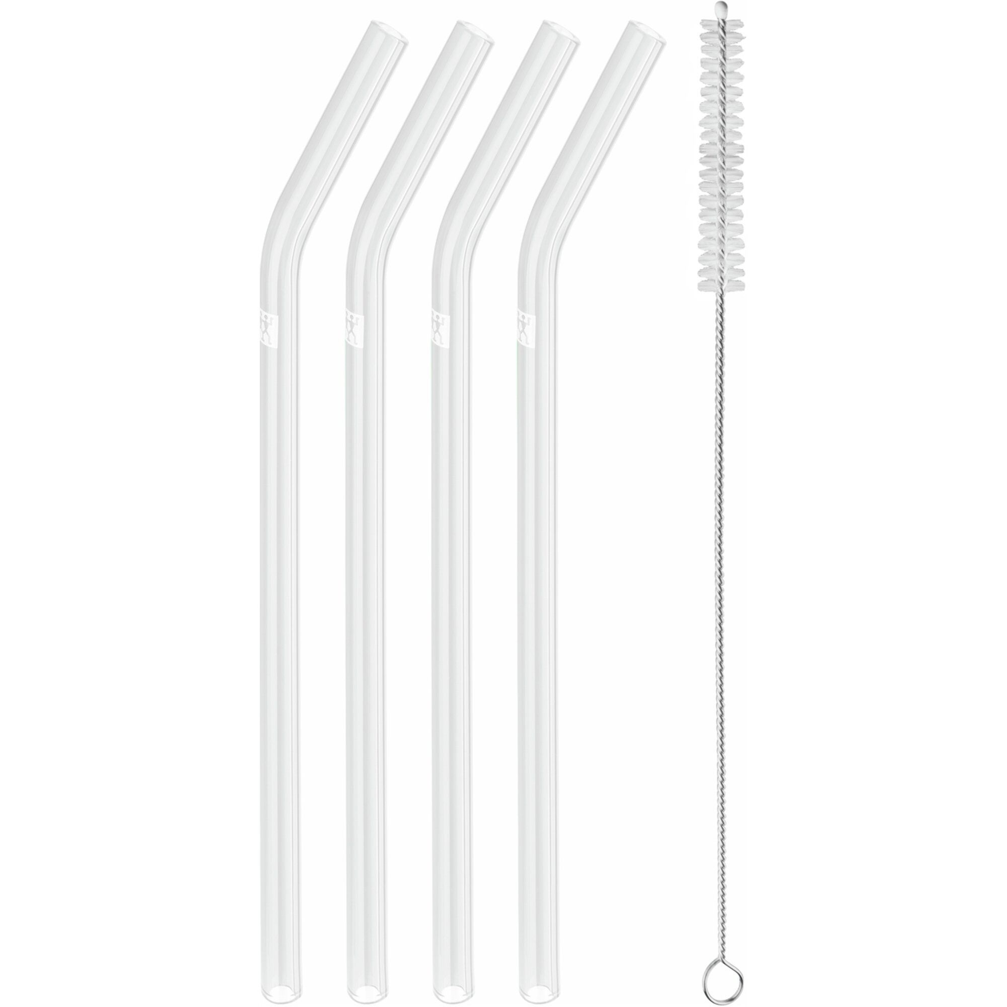 Sorrento Sugerør Glas 23 Cm Buet