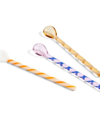 Spice Glassker  12 Cm   -pak  Amber Light Pink White