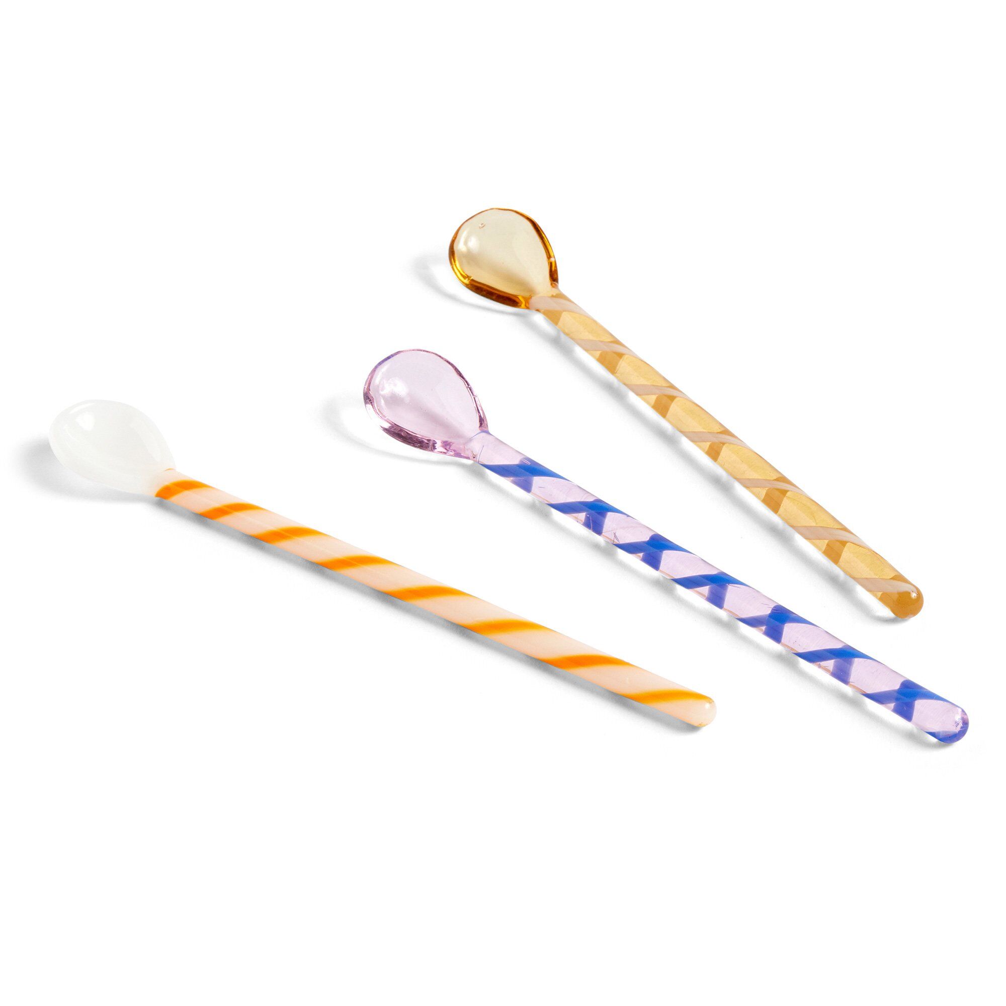 Spice Glassker 12 Cm -pak Amber Light Pink White