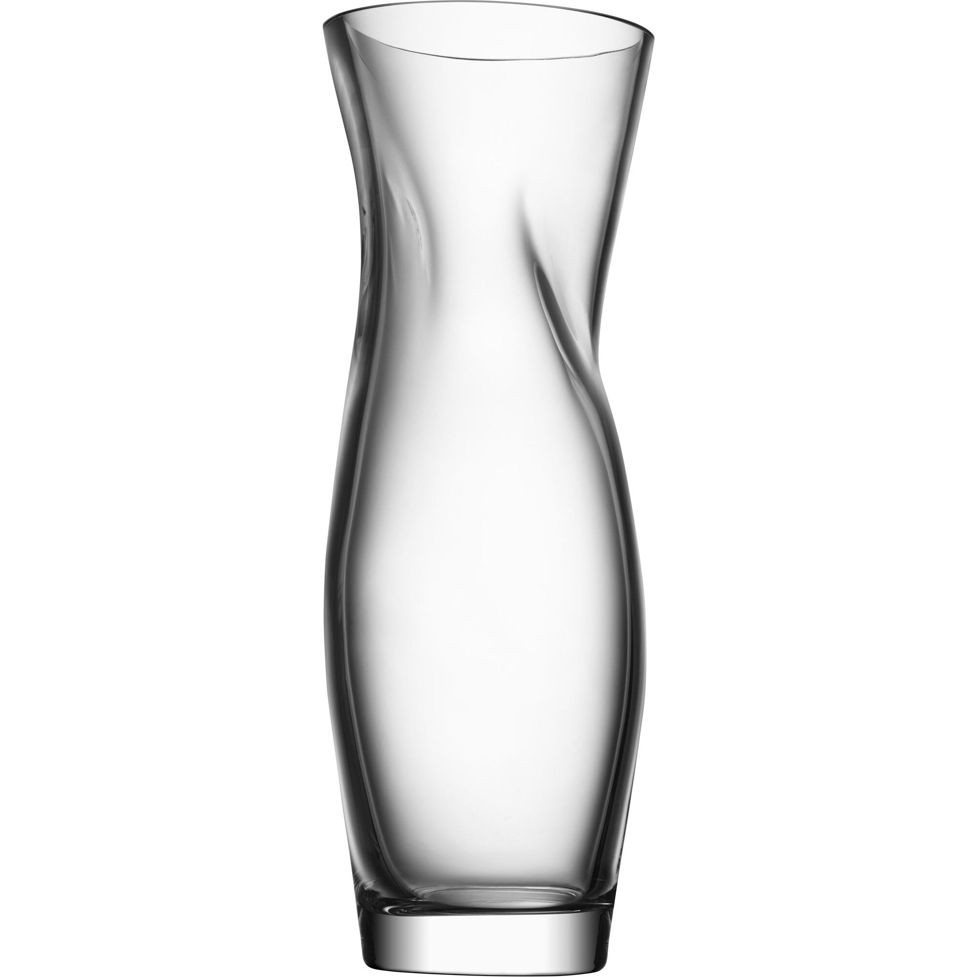 Squeeze Vase 34 Cm Klar