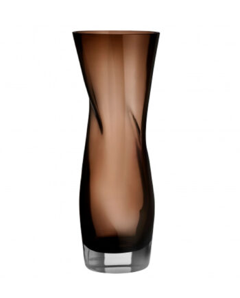 Squeeze Vase 34 Cm  Røgfarvet