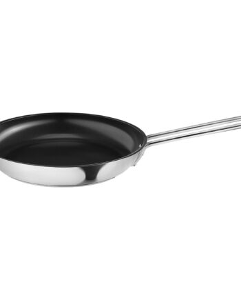 Stegepande Med Keramisk Slip-letâ  24 Cm  Rustfrit Stål
