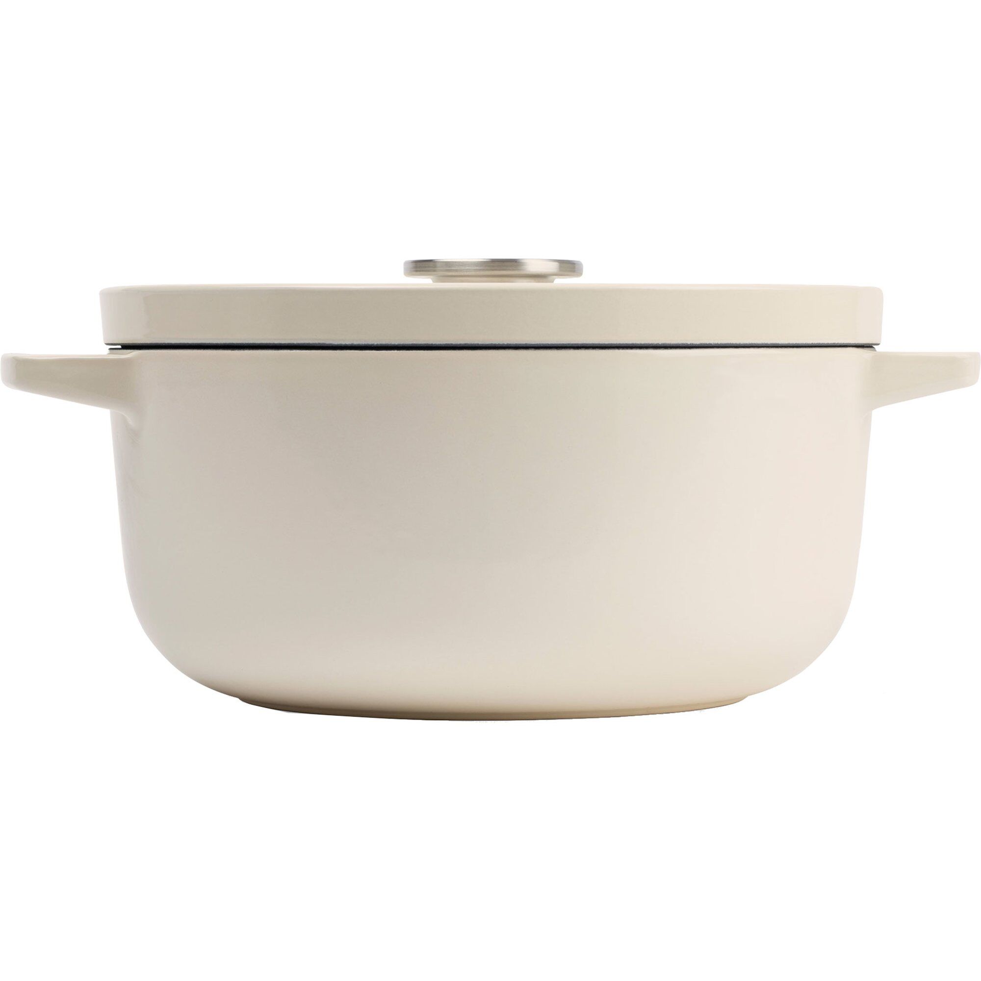 Støbejernsgryde 22 Cm Liter Almond Cream