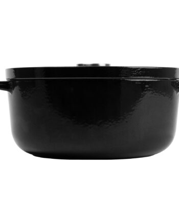 Støbejernsgryde 26 Cm     Liter  Onyx Black