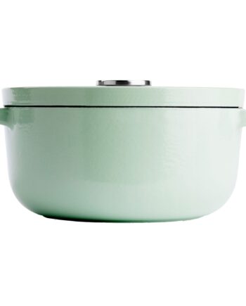 Støbejernsgryde 22 Cm     Liter  Pistachio