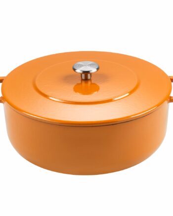 Støbejernsgryde Emaljeret 28 Cm  Orange