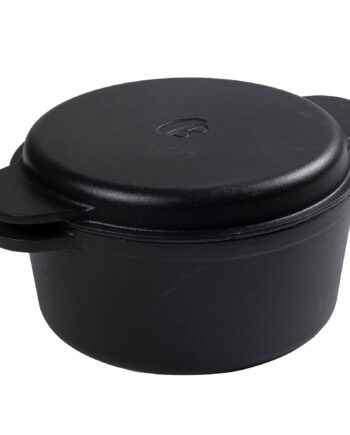 Støbejernsgryde   Liter  Sort