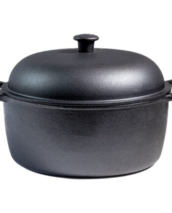 Støbejernsgryde Med Låg   Liter