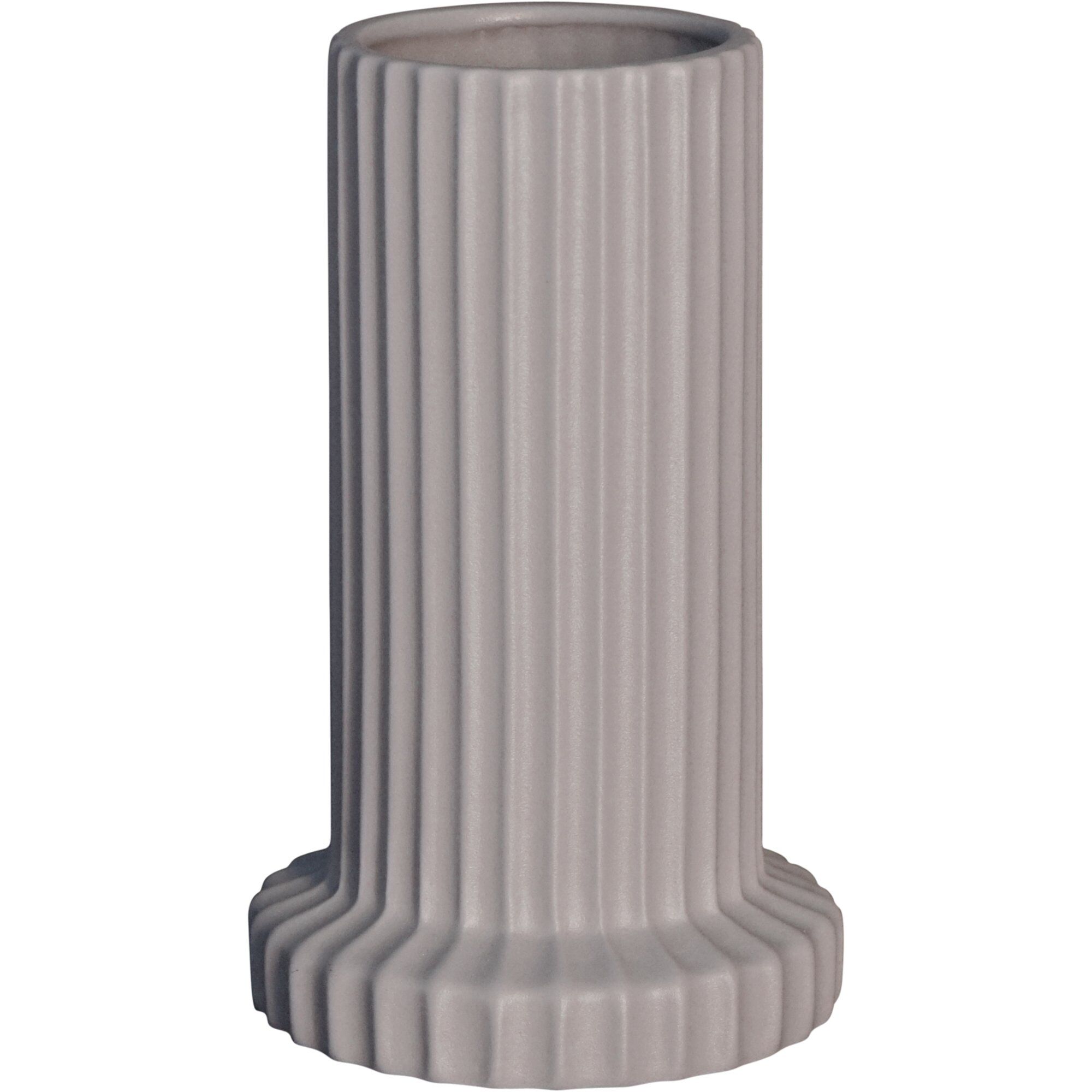 Stripe Vase Sandy Mole
