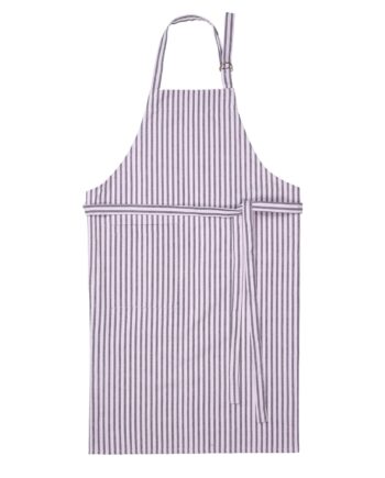 Stripes Forklæde  Lilla Grøn