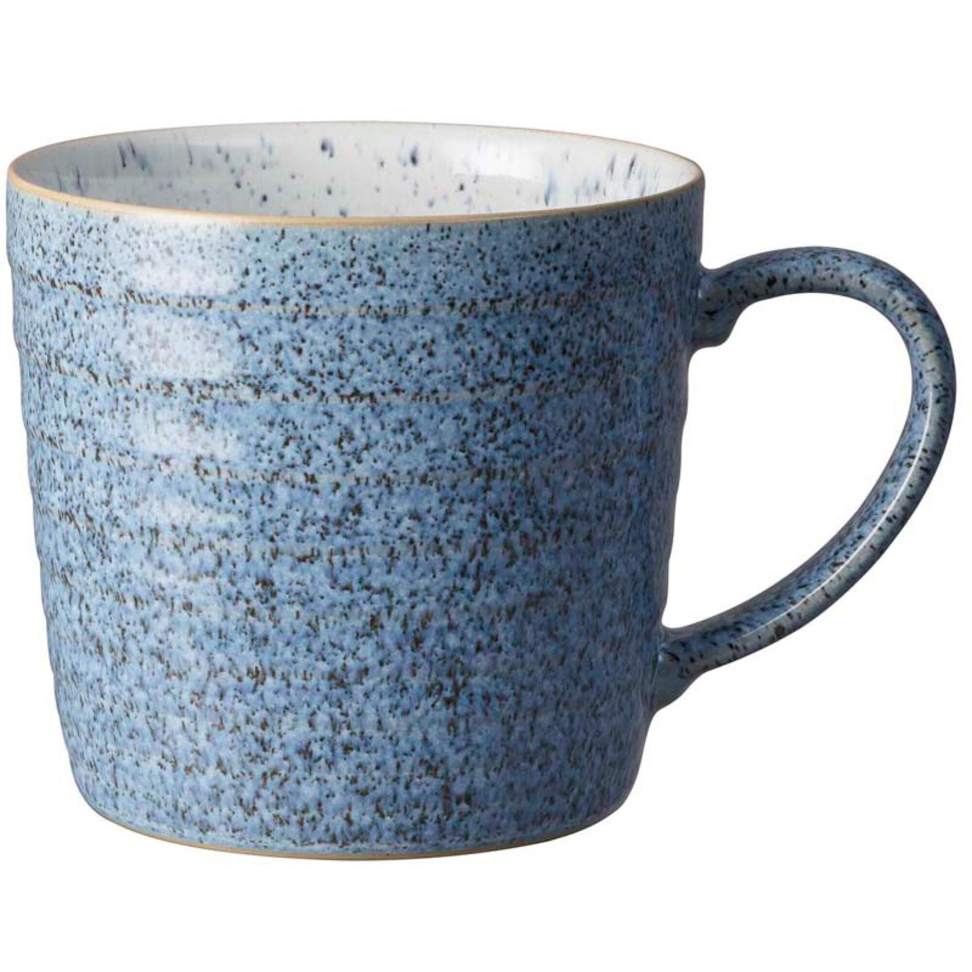 Studio Blue Ridged Mugg 40 Cl Flint Chalk
