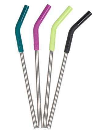 Sugerør   Rustfrit Stål    Pak  Multi Color